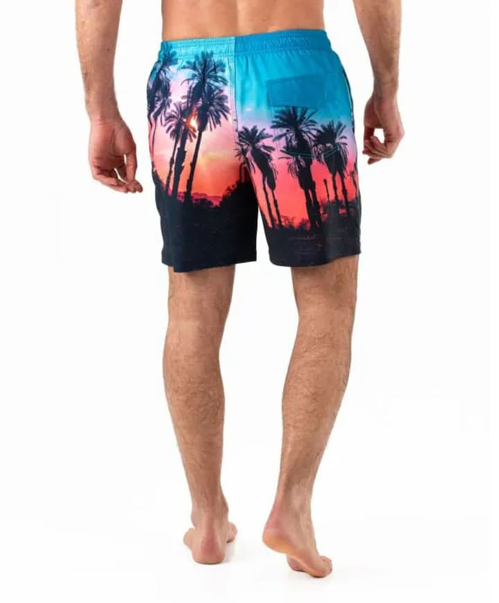 Heren zwemshort blauw