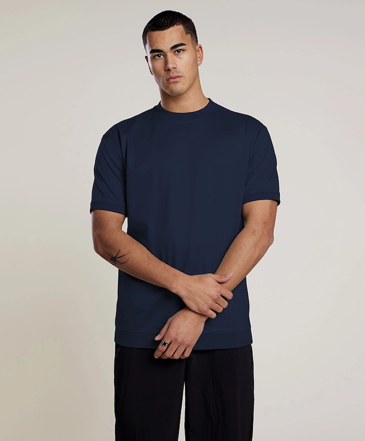 Heren T-shirt blauw