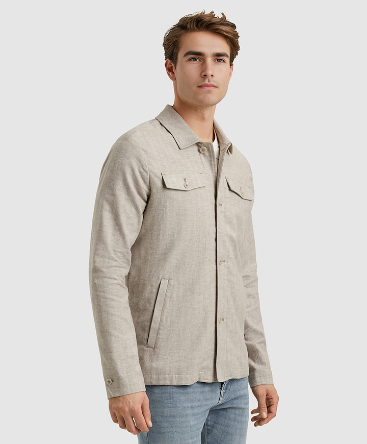 Overshirt beige