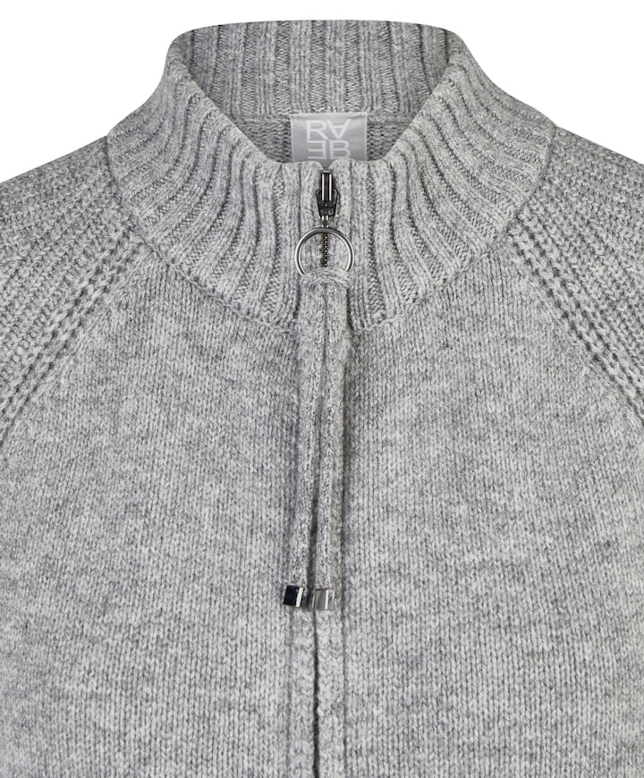 Dames vest grijs