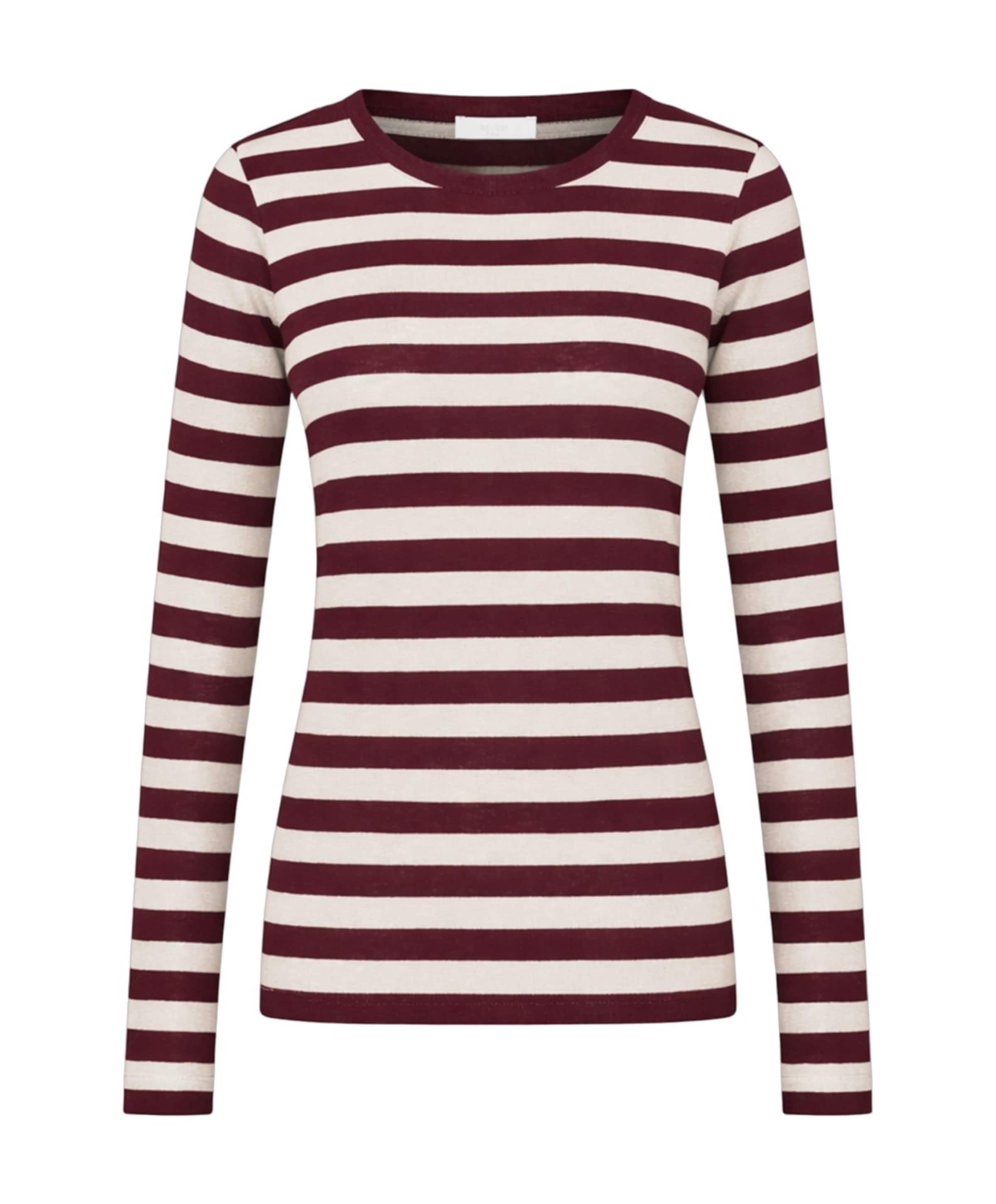 Dames longsleeve bordeaux