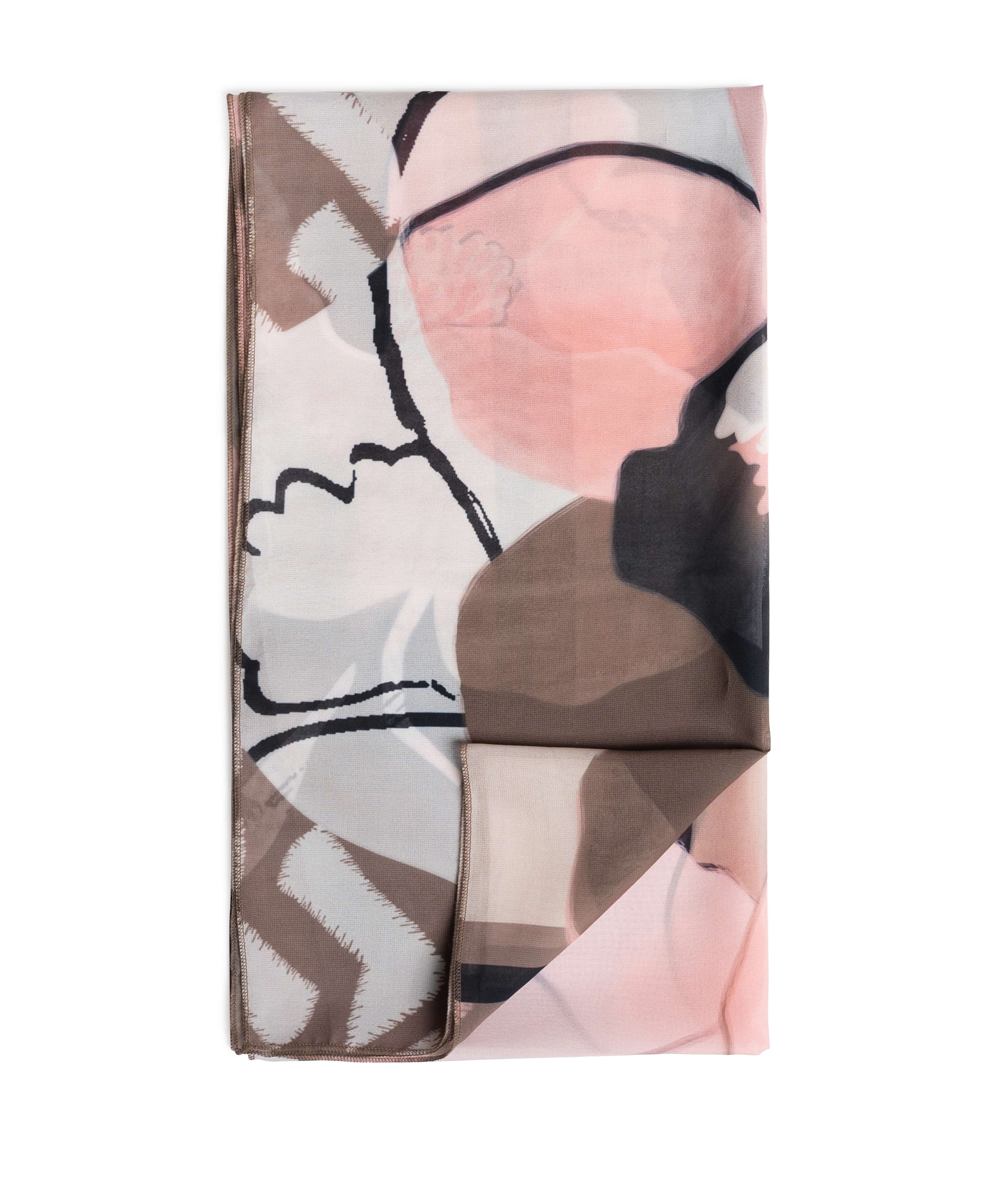 Dames sjaal multicolor