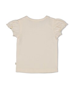 Meisjes T-shirt ecru