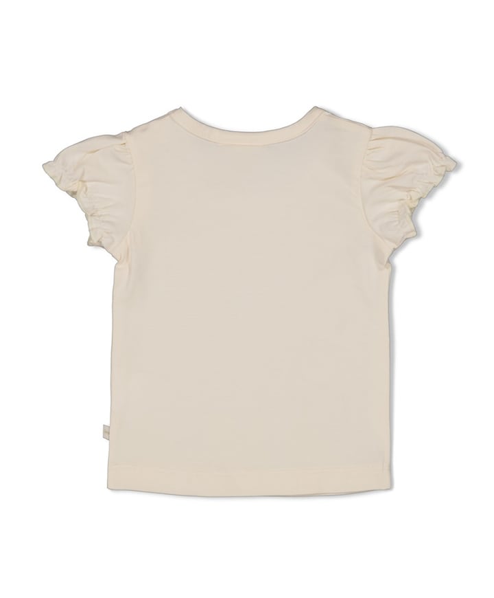 Meisjes T-shirt ecru