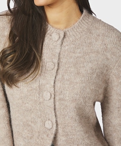 Dames vest beige