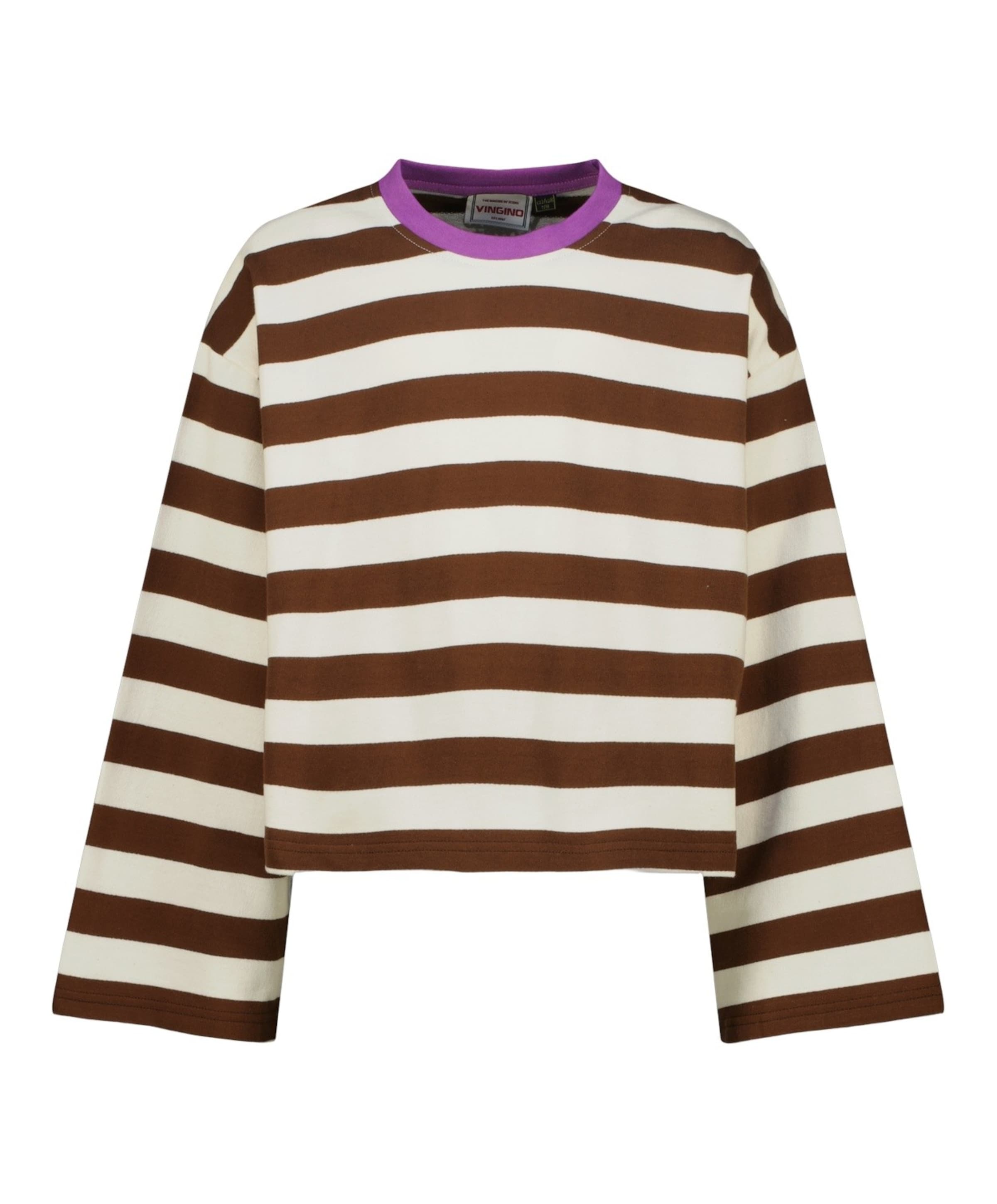 Meisjes longsleeve bordeaux