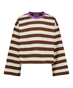Meisjes longsleeve bordeaux