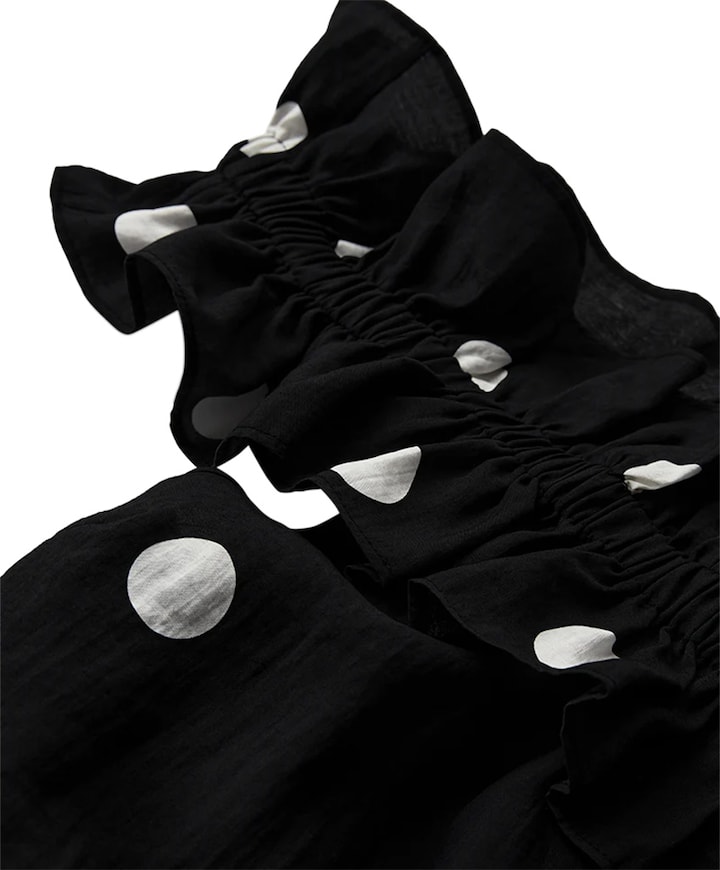 Dames top zwart