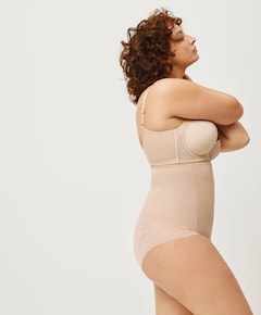 Dames shapewear slip beige