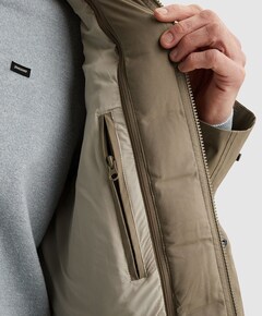 Heren jas beige
