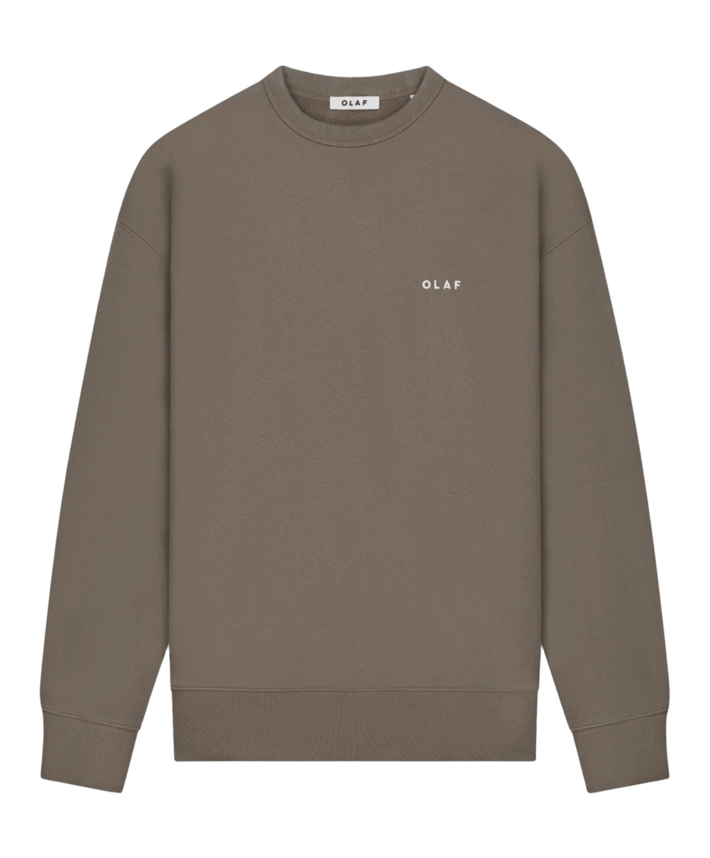 Heren sweater bruin
