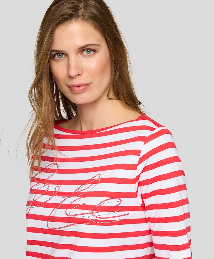 Dames T-shirt rood