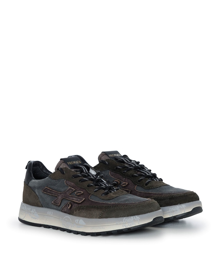 Nous heren sneakers bruin