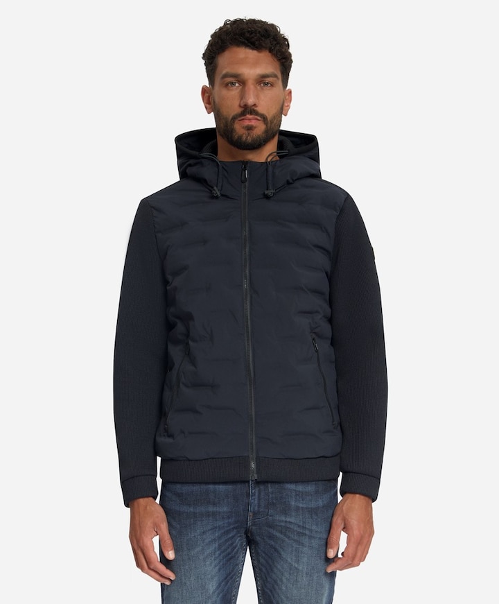 Heren jas blauw