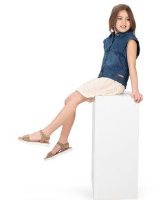 Nine meisjes sandalen beige