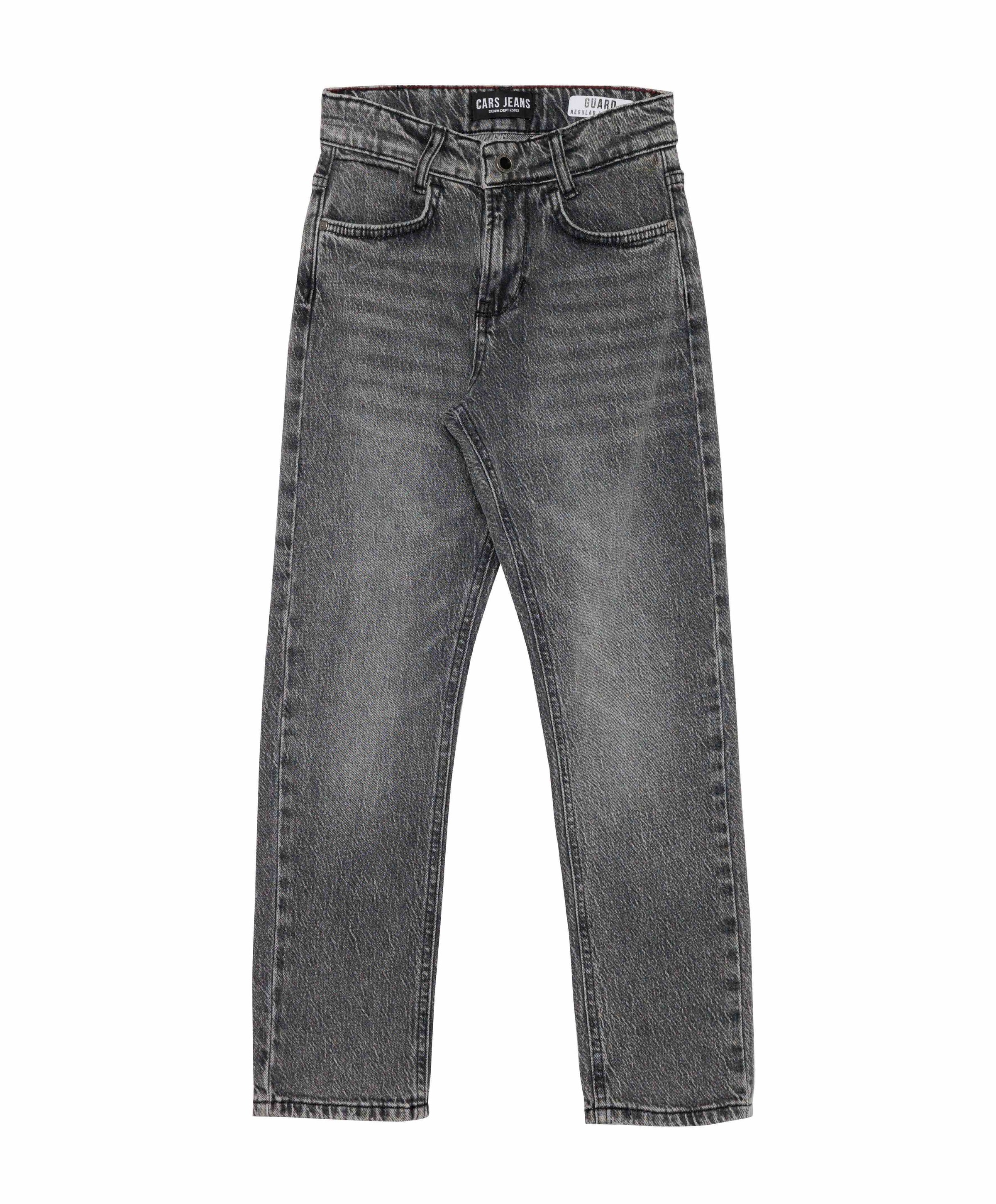 Kids GUARD Den.Stone Used jongens jeans zwart