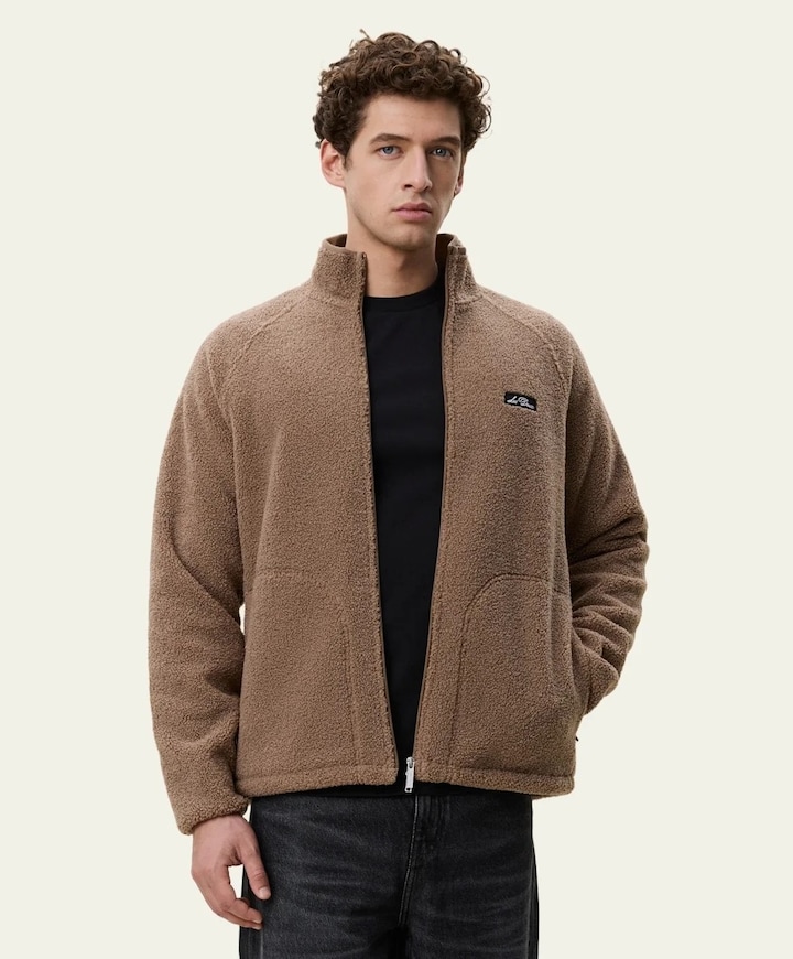 Heren jas beige