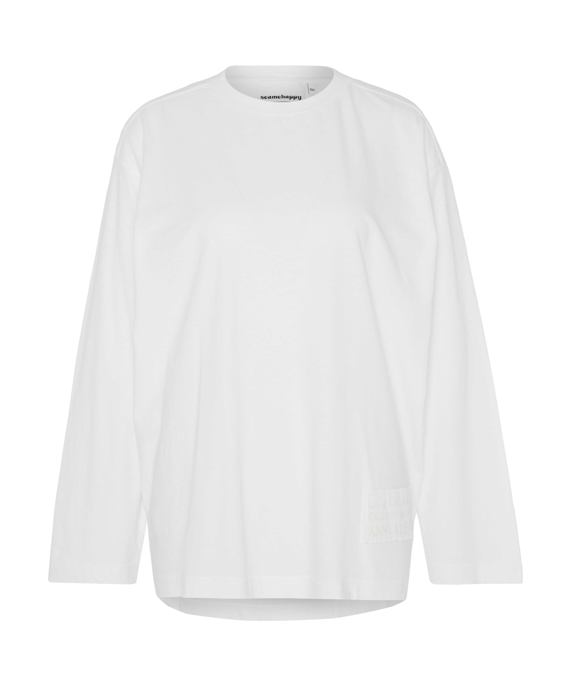 Dames longsleeve wit