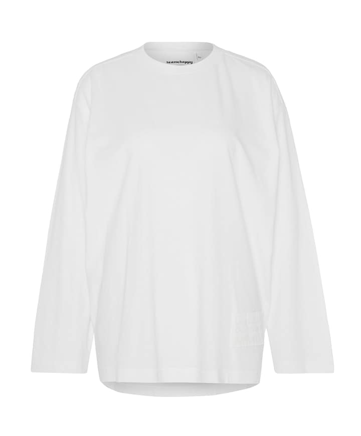 Dames longsleeve wit