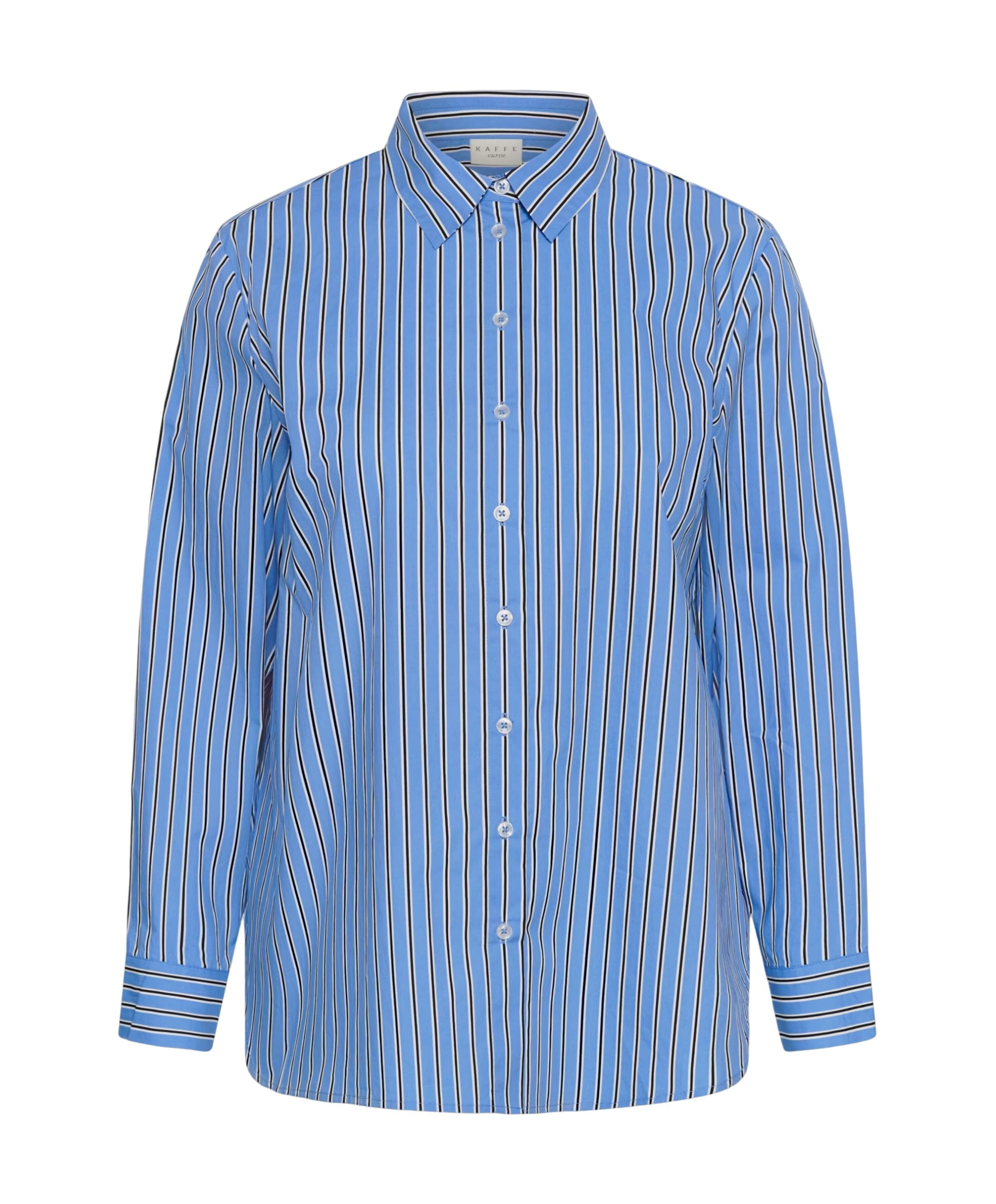 Dames blouse blauw