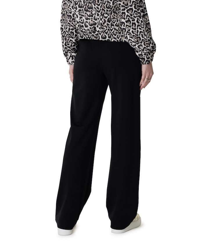 ONLPOPTRASH LIFE MW STRAIGHT PANT P dames broek zwart