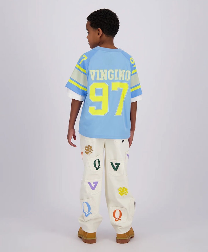 Lorenzo uniseks jeans  wit