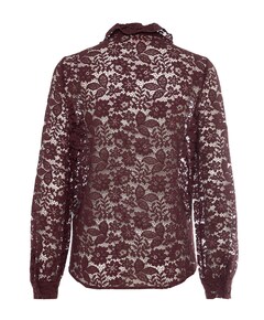 Dames blouse bordeaux