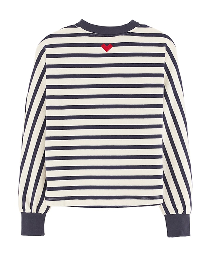 Meisjes longsleeve blauw