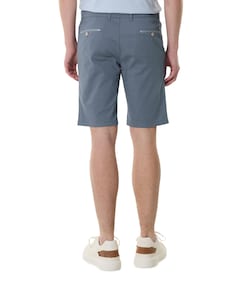 Flat Front Collection heren korte broek blauw