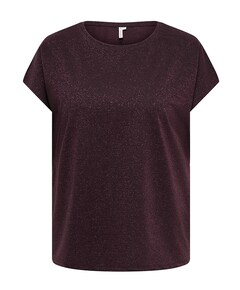 Dames T-shirt bordeaux