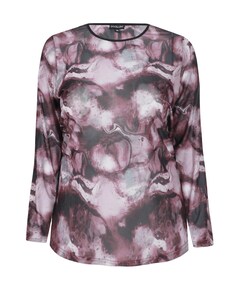 Dames longsleeve bordeaux