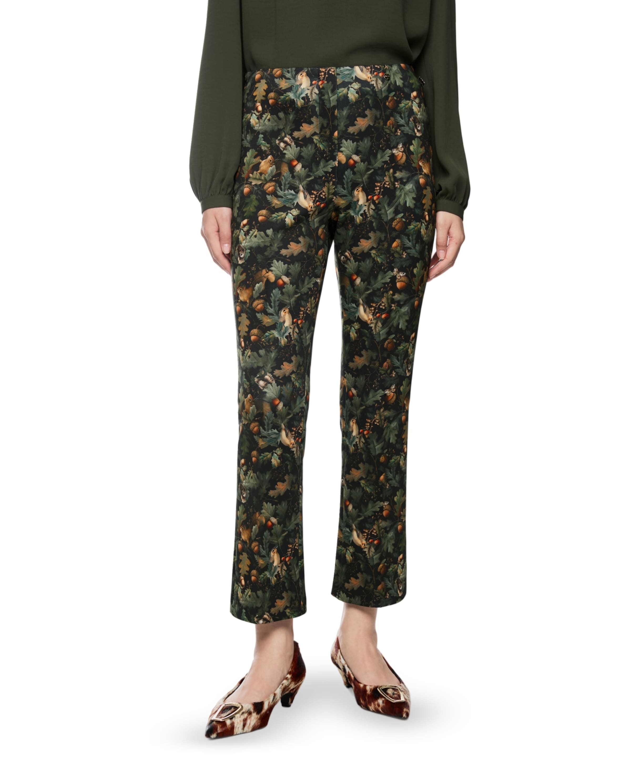 FREDERICA dames pantalon groen