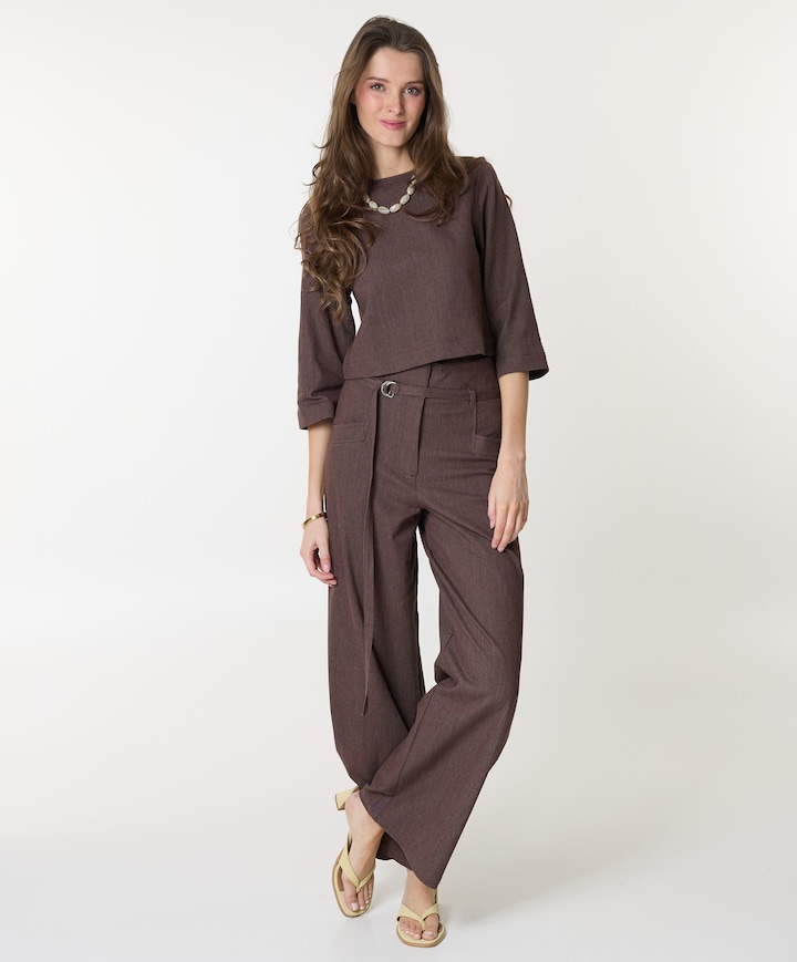 32a02-03434-1 dames broek bruin