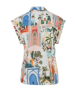Dames blouse multicolor