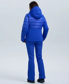 Dames ski-jas blauw