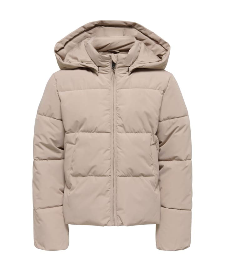 Meisjes jas beige