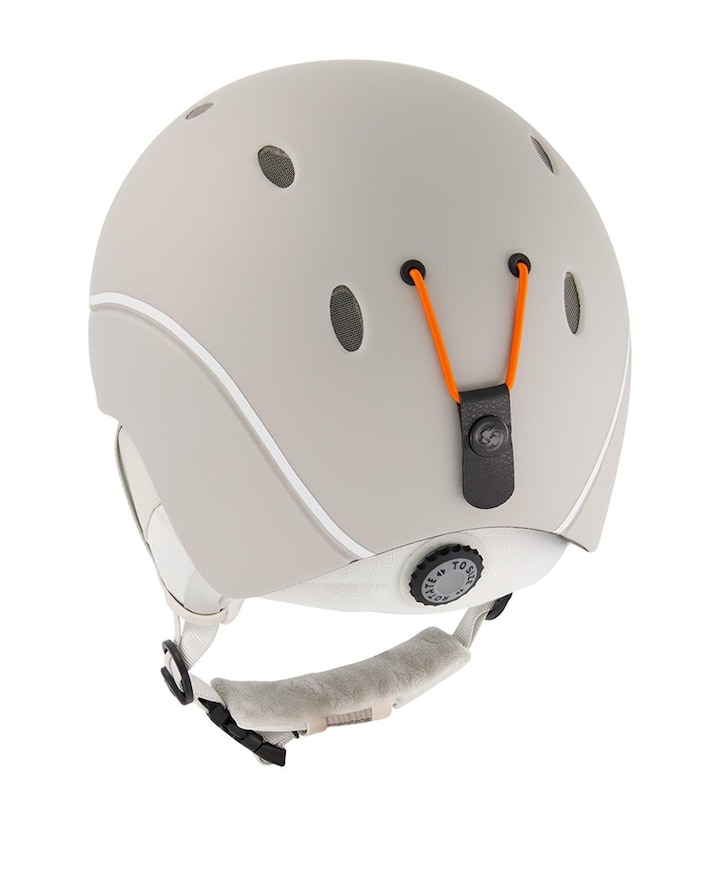 Skihelm uniseks grijs