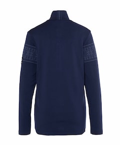 Heren pully blauw