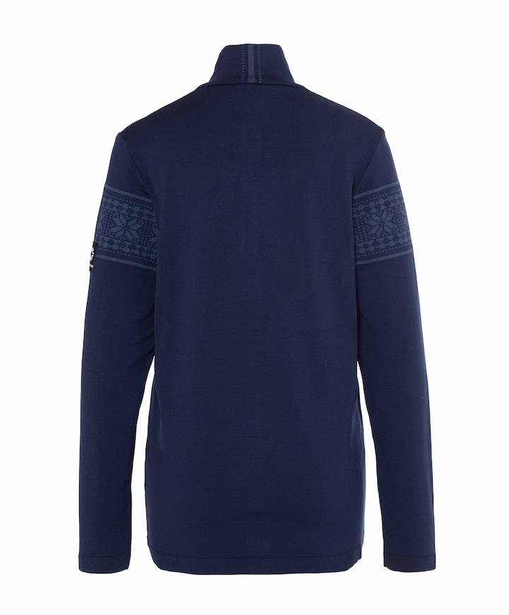 Heren pully blauw