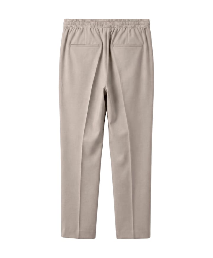 regular fit jongens pantalon beige