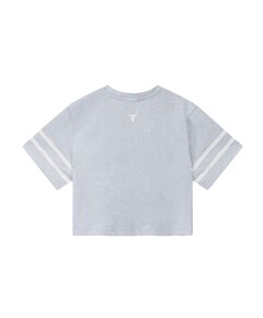 Meisjes t-shirt zilver