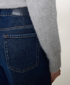 Bonnie Curvilinear dames jeans blauw