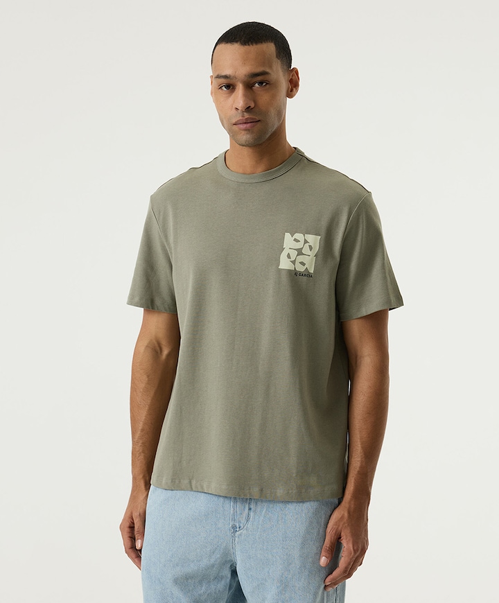 Heren T-shirt groen
