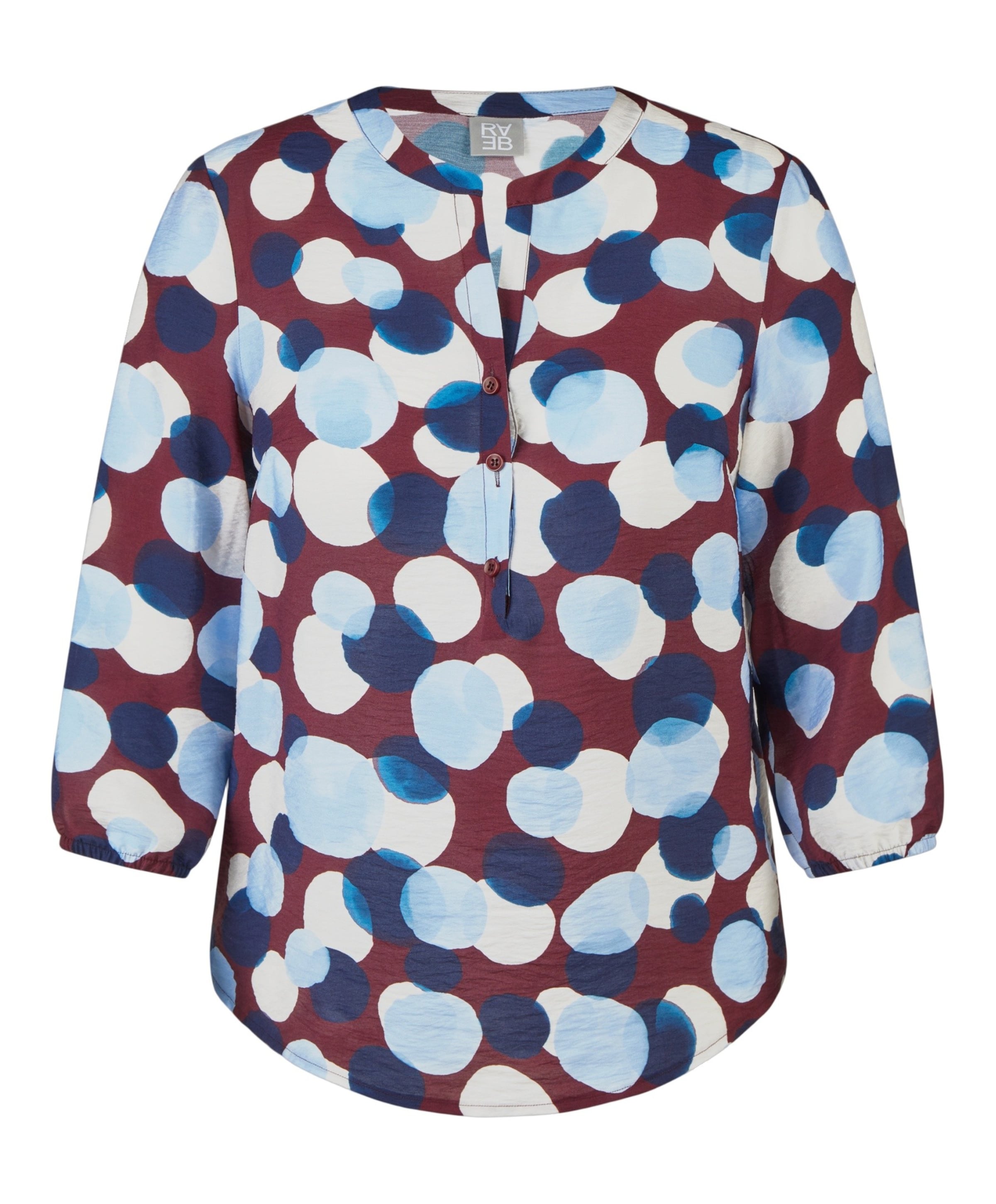Dames blouse bordeaux