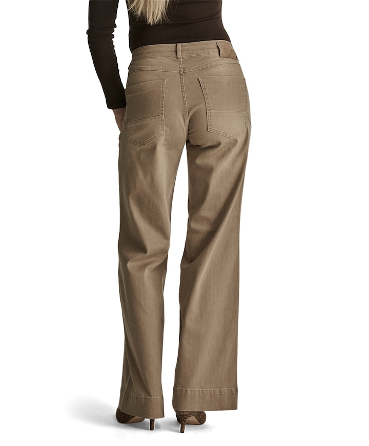 Mira dames jeans beige
