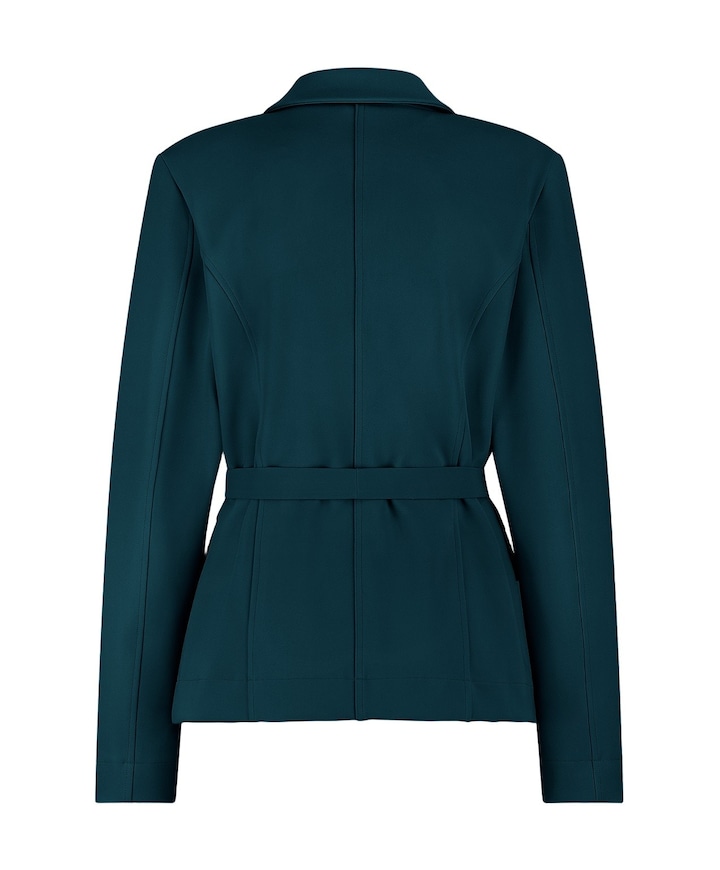 Dames blazer groen
