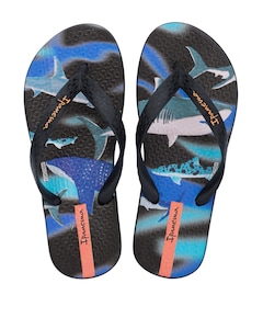 Temas Boys Kids  jongens slippers zwart