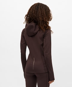 Dames vest bruin