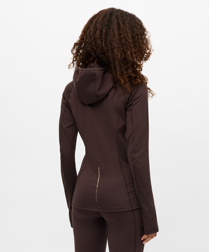 Dames vest bruin