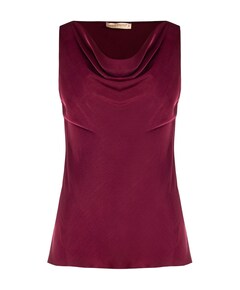 Dames top bordeaux